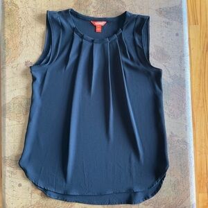 Joe Fresh Black Sleeveless Blouse